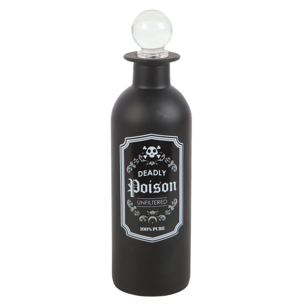 Deko Glasflasche "Deadly Poison"