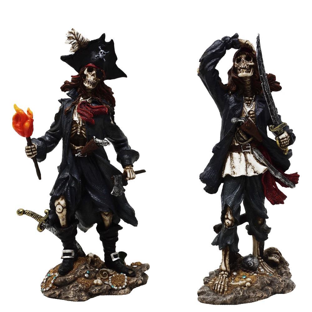 Skeleton Pirates SET of 2